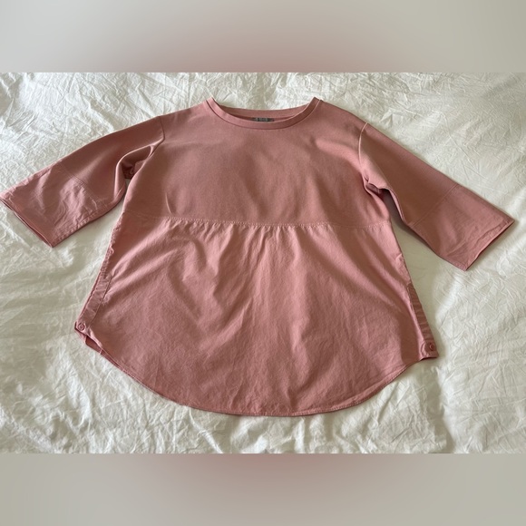 COS Tops - COS | Women’s SZ Small | Salmon/Pink Top Blouse | Easy Fit Minimalist